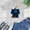 Dallas Cowboys NFL Football Snoopy Woodstock The Peanuts Movie T-Shirt