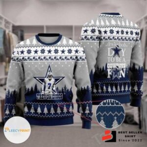 Cowboys Logo Ugly Christmas Sweater