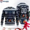 Custom Name And Number Dallas Cowboys Ugly Christmas Sweater