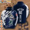 Dallas 82 Witten America Team Signature NFL Dallas Cowboys Christmas Hoodie 3D 1