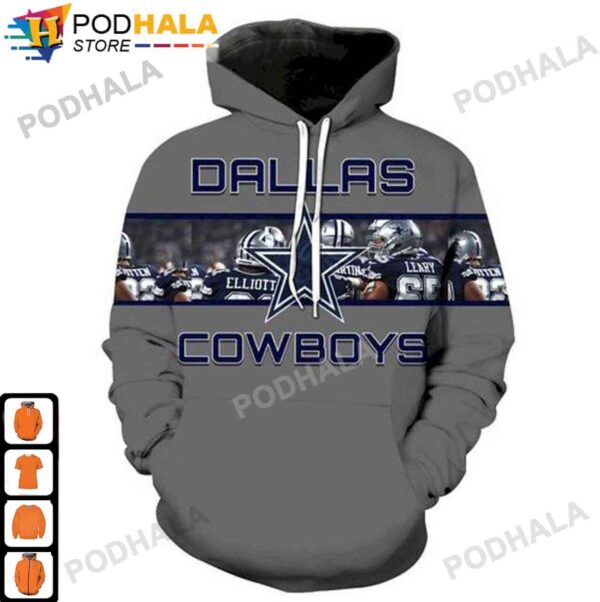 Dallas Cowboys All Star NFL Dallas Cowboys Christmas Hoodie 3D 1