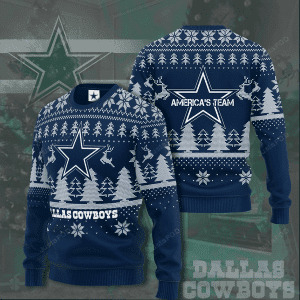 Dallas Cowboys American Team Christmas Ugly Sweater