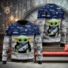 Dallas Cowboys Baby Yoda Ugly Christmas Sweater