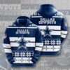 Dallas Cowboys Christmas 3D Hoodie All Over Print 1