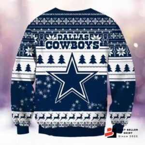 Dallas Cowboys Grinch Ugly Christmas Sweater