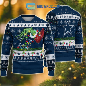 Dallas Cowboys NFL Grinch Christmas Ugly Sweater