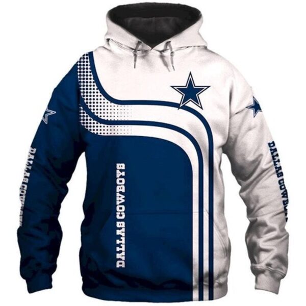 Dallas Cowboys New Big Logo 3D Hoodie Christmas Gifts 1