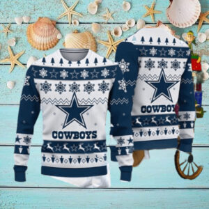 Dallas Cowboys New Style 2024 Ugly Christmas Sweater