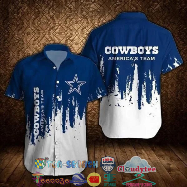 Dallas Cowboys Nfl Americas Team Hawaiian 1