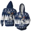 Dallas Cowboys Rick And Morty Dance Ugly Christmas Hoodie Gift Fans 1