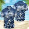 Dallas Cowboys Skull Pumpkin Halloween Hawaiian 1