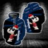 Dallas Cowboys Snoopy Christmas Hoodie All Over Print 1