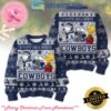 Dallas Cowboys Snoopy Happy Holiday Merry Christmas Ugly Christmas Sweater