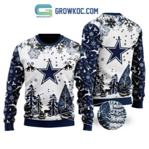 Dallas Cowboys Special Christmas Ugly Sweater Design Holiday Edition