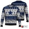 Dallas Cowboys Sweater Christmas Tree Reindeer Pattern