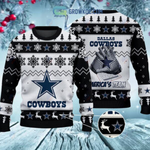 Dallas Cowboys Team Christmas Ugly Sweater