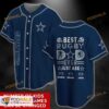 Dallas Cowboys Unique Gifts NFL Custom Name 3D Baseball Jersey 1