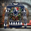 Dallas Cowboys Wreath Ugly Christmas Sweater Xmas 3D Printed Christmas Sweater Gift 1