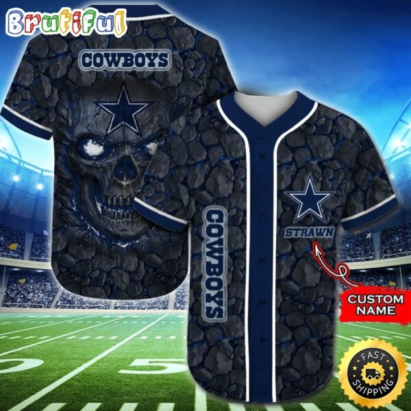 NFL Dallas Cowboys Baseball Jersey Athletic Style Jerseys 1