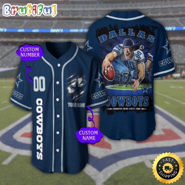 NFL Dallas Cowboys Baseball Jersey Sportswear Tops 1