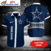 Sporty Swoosh Dallas Cowboys Hawaiian With Nike Logo 1