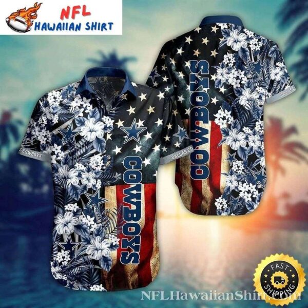 Starry Patriot Dallas Cowboys Hawaiian 1