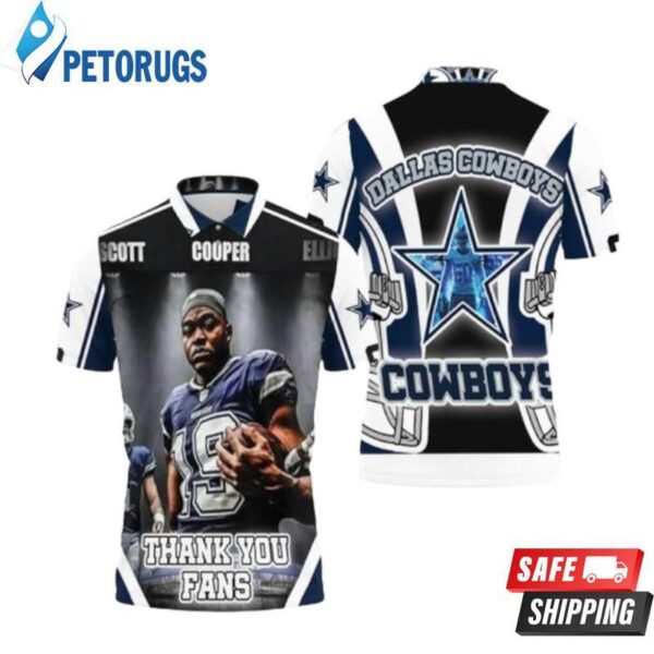 Amari Cooper 19 Dallas Cowboys Nfc East Division Champions Super Bowl 2021 Polo Shirts 1