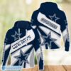 Cowboys 3D Gift Fans Custom Name Pullover Hoodie Zip Hoodie 1