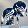 Cowboys 3D Zip Fans All Over Printed Pullover Hoodie Zip Hoodie 1