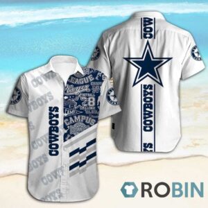 Cowboys Casual Button up T Shirt 1