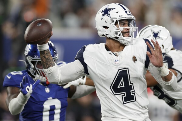 Cowboys Deliver Big Win Over Giants in Primetime