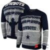 Cowboys Logo Dallas Team Custom Ugly Christmas Sweater Xmas Gift Best Gift 1