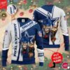 Cowboys Logo Ugly Christmas Sweater Dallas Team Xmas Gift Custom Men 1