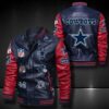 Cowboys NFL Personalized Baseball Jacket For Fan V15 1