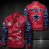 Cowboys NFL Personalized Baseball Jacket For Fan V16 1