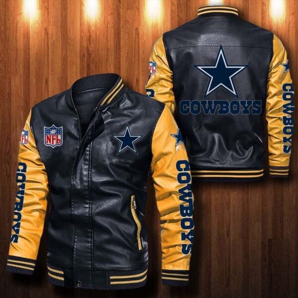 Cowboys NFL Personalized Baseball Jacket For Fan V18 1