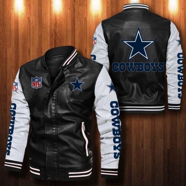 Cowboys NFL Personalized Baseball Jacket For Fan V21 1