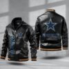 Cowboys NFL Personalized Leather Jacket For Fan V1 1