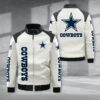 Cowboys NFL Personalized Leather Jacket For Fan V11 1