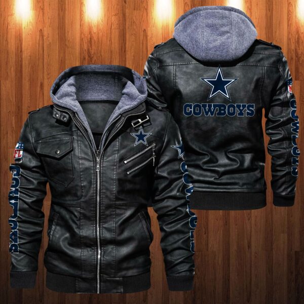 Cowboys NFL Personalized Leather Jacket For Fan V36 1