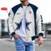 Cowboys NFL Style Bomber Baseball Jacket V22 1