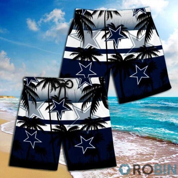 Cowboys Nfl Hawaiian Shirt Short 1