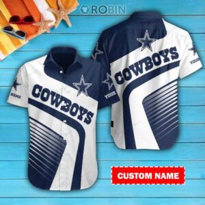 Dallas Cowboys Personalized Casual Button Down Shirt