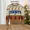 Cowboys Star Foolball Ugly Christmas Sweater