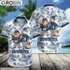 Cowboys Taz And Bugs NFL Teams Hawaiian Shirt 1