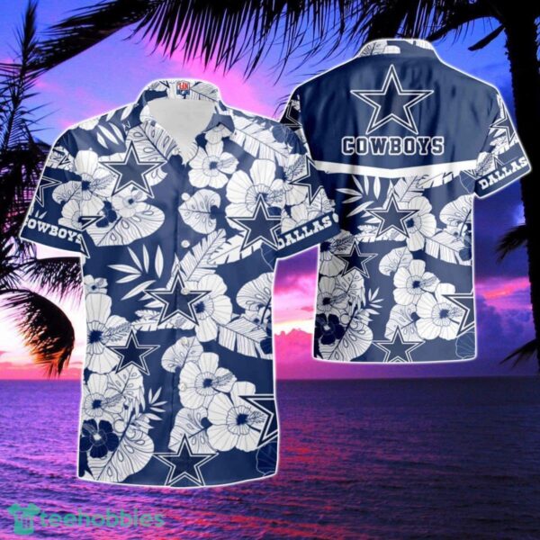 Dallas Cowboys Aloha Summer Beach Hawaiian Shirt And Short 1