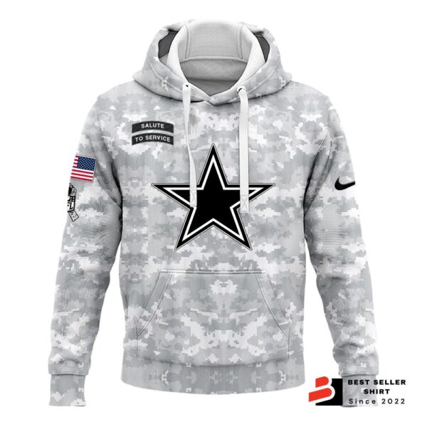 Dallas Cowboys Camo 3d 2024 Salute to Service Club Hoodie Football Fans Xmas Gifts 1