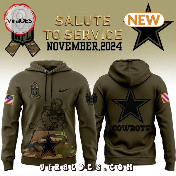 Dallas Cowboys Camo Salute to Service Hoodie 1