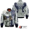 Dallas Cowboys Ceedee Lamb 88 Bomber Jacket Custom Name 1