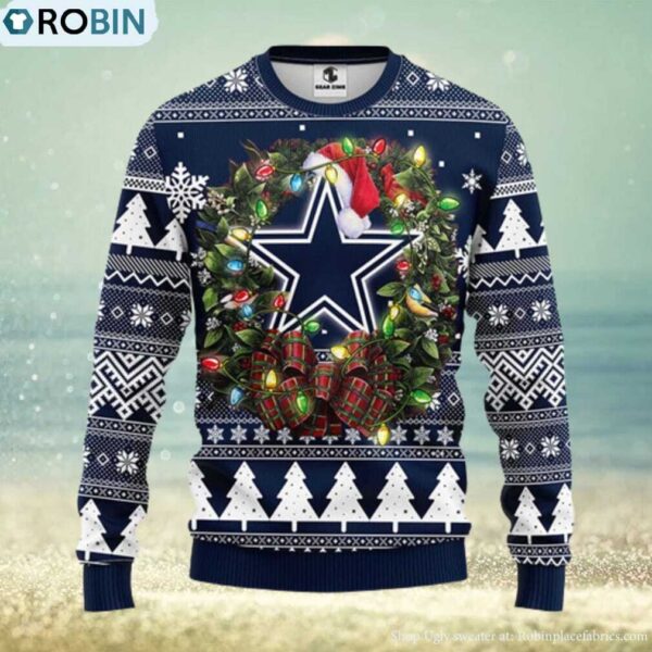 Dallas Cowboys Christmas Ugly Sweater 1